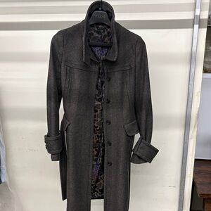 Sisley Charcoal Trench Coat